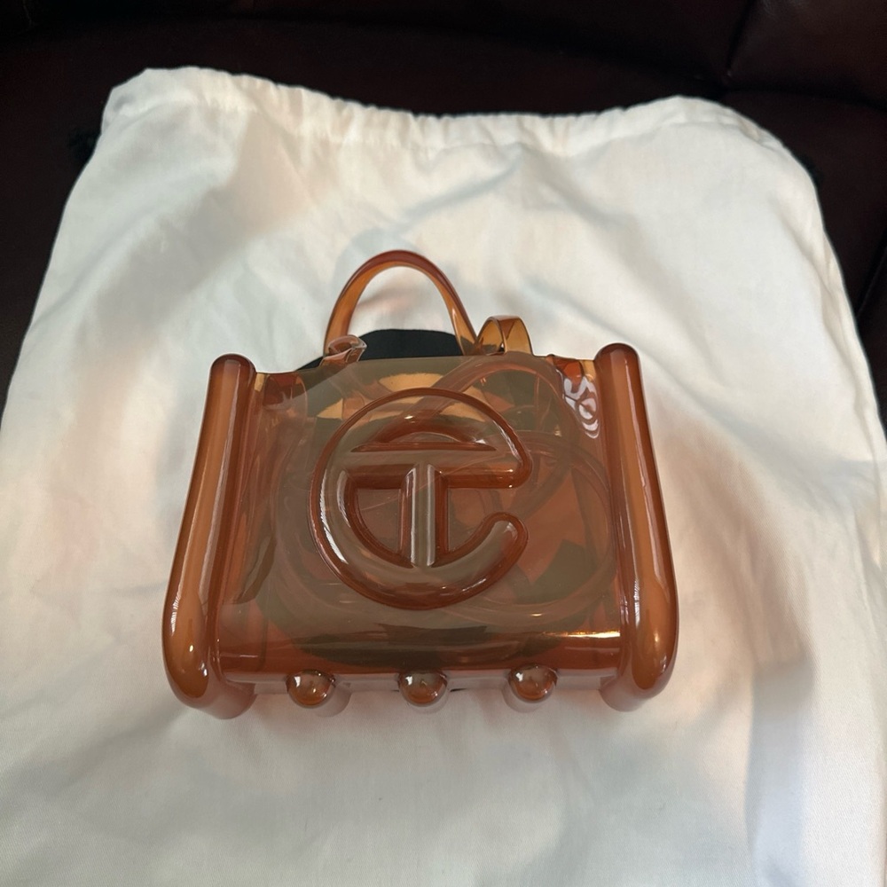⚡️FLASH SALE⚡️ Telfar x Melissa Jelly Brown Small Crossbody